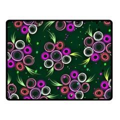 Floral-5522380 Two Sides Fleece Blanket (small) by lipli