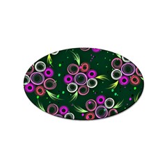 Floral-5522380 Sticker Oval (10 Pack) by lipli