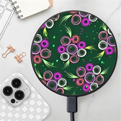 Floral-5522380 Wireless Fast Charger(black) by lipli