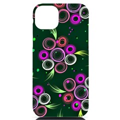 Floral-5522380 Iphone 14 Plus Black Uv Print Case by lipli