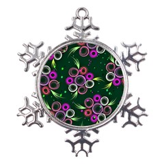 Floral-5522380 Metal Large Snowflake Ornament by lipli