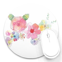 Flower-2342706 Round Mousepad