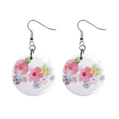 Flower-2342706 Mini Button Earrings