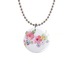 Flower-2342706 1  Button Necklace