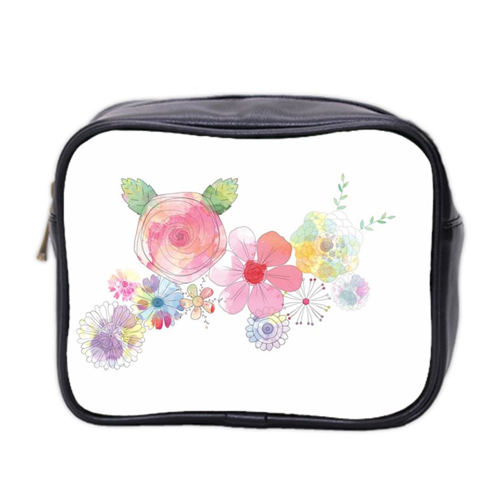 Flower-2342706 Mini Toiletries Bag (Two Sides)