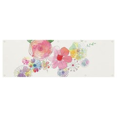 Flower-2342706 Banner And Sign 12  X 4  by lipli