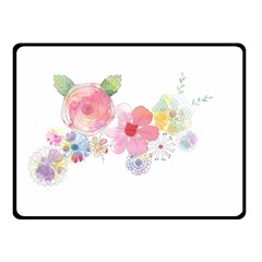 Flower-2342706 Two Sides Fleece Blanket (small) by lipli