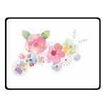 Flower-2342706 Two Sides Fleece Blanket (Small) 45 x34  Blanket Front