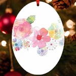 Flower-2342706 UV Print Acrylic Ornament Oval Front