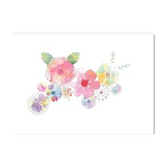 Flower-2342706 Crystal Sticker (a4) by lipli