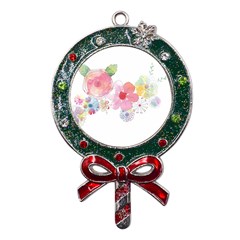 Flower-2342706 Metal X mas Lollipop With Crystal Ornament by lipli