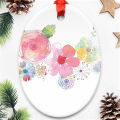 Flower-2342706 Ornament (oval)