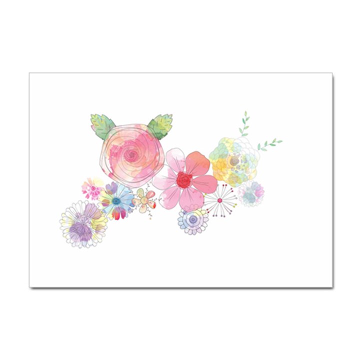 Flower-2342706 Sticker A4 (100 pack)