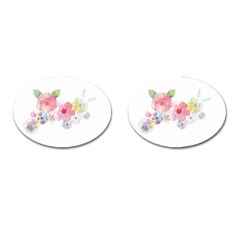 Flower-2342706 Cufflinks (oval)