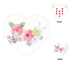 Flower-2342706 Playing Cards Single Design (heart) by lipli