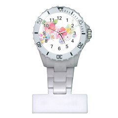 Flower-2342706 Plastic Nurses Watch