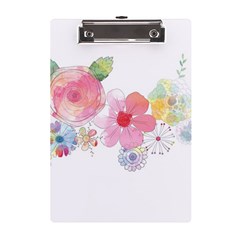 Flower-2342706 A5 Acrylic Clipboard by lipli