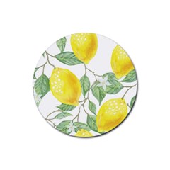 Fruit-2310212 Rubber Round Coaster (4 Pack) by lipli