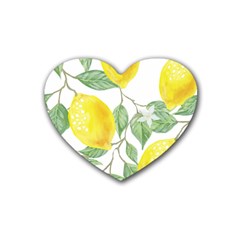 Fruit-2310212 Rubber Coaster (heart) by lipli