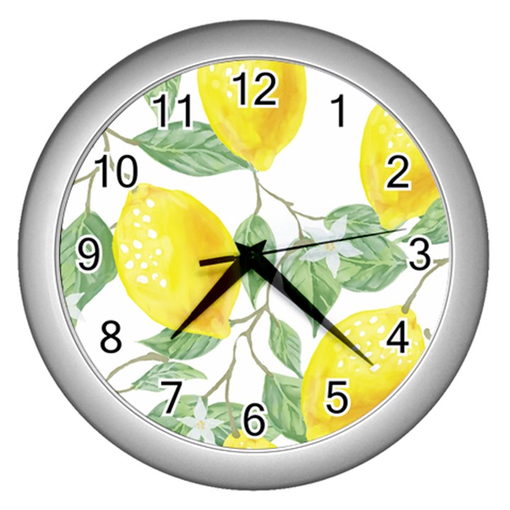 Fruit-2310212 Wall Clock (Silver)