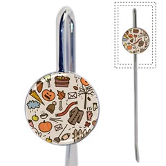 Halloween Doodle Autumn Pumpkin Book Mark by Bedest