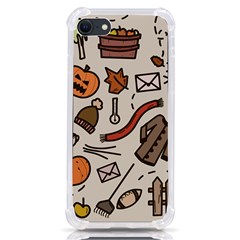 Halloween Doodle Autumn Pumpkin Iphone Se by Bedest