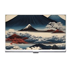 Hokusai Moutains Japan Business Card Holder by Bedest