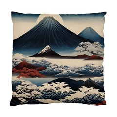 Hokusai Moutains Japan Standard Cushion Case (one Side) by Bedest