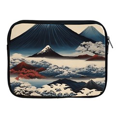 Hokusai Moutains Japan Apple Ipad 2/3/4 Zipper Cases by Bedest