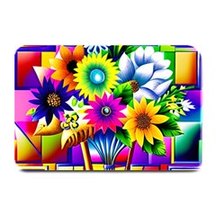 Flower Vase Flower Collage Pop Art Plate Mats by Bedest