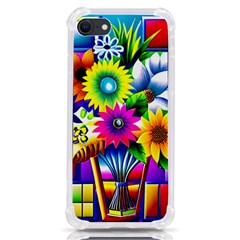 Flower Vase Flower Collage Pop Art Iphone Se by Bedest