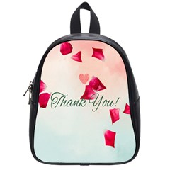 Thank You Design School Bag (small) by lipli