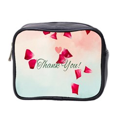 Thank You Design Mini Toiletries Bag (two Sides) by lipli