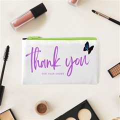 Thank You  Cosmetic Bag (xs) by lipli