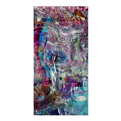 Layered Waves Shower Curtain 36  X 72  (stall)  by kaleidomarblingart