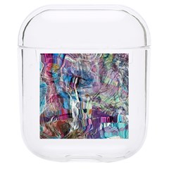 Layered Waves Hard Pc Airpods 1/2 Case by kaleidomarblingart