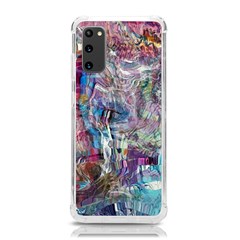 Layered Waves Samsung Galaxy S20 6 2 Inch Tpu Uv Case by kaleidomarblingart