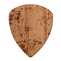 Layered Waves Wood Guitar Pick (set Of 10) by kaleidomarblingart