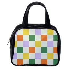 Board Pictures Chess Background Classic Handbag (One Side)