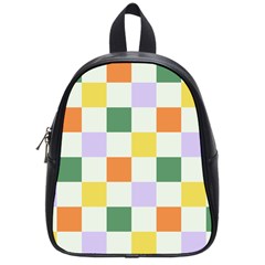 Board Pictures Chess Background School Bag (Small)