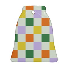 Board Pictures Chess Background Bell Ornament (Two Sides)