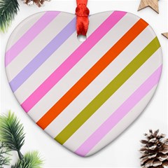 Lines Geometric Background Ornament (heart)