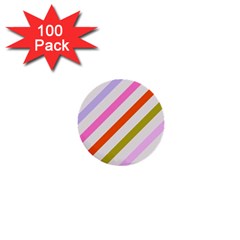 Lines Geometric Background 1  Mini Buttons (100 Pack) 