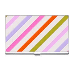 Lines Geometric Background Business Card Holder