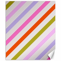 Lines Geometric Background Canvas 8  X 10  by Maspions