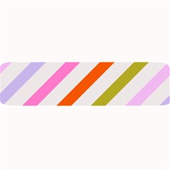 Lines Geometric Background Large Bar Mat