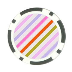 Lines Geometric Background Poker Chip Card Guard