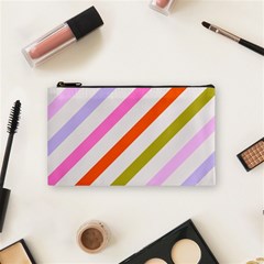 Lines Geometric Background Cosmetic Bag (small)