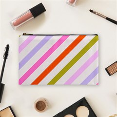 Lines Geometric Background Cosmetic Bag (medium)