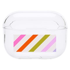 Lines Geometric Background Hard Pc Airpods Pro Case